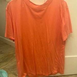 Lululemon All Yours Tee Sunset Coral